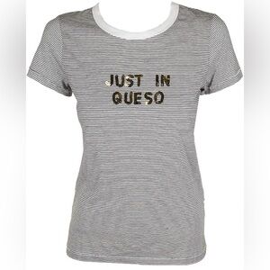 Bow & Drape | Just in Queso Striped Tee